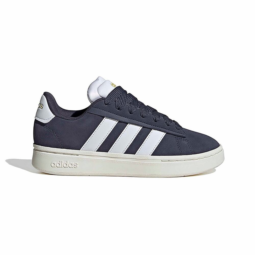 Adidas Grand Court Alpha 00s Suede Platform Sneakers Navy White Women’s 6